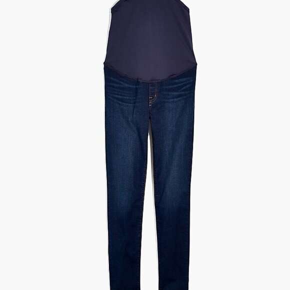 NWT Madewell Maternity Over-the-Belly Skinny Jeans in Hayes Wash size 25 - Picture 4 of 14